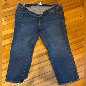 H&M MAMA/Maternity Dark Blue Denim Maternity Jeans
